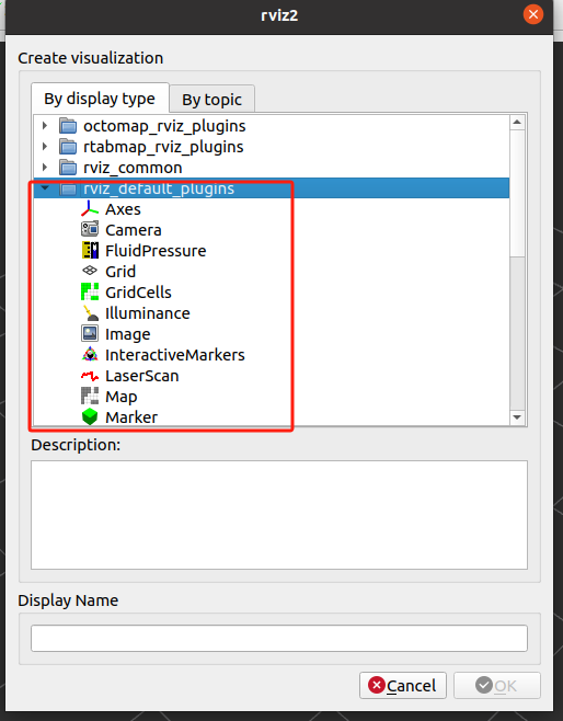 RViz Default Plugins