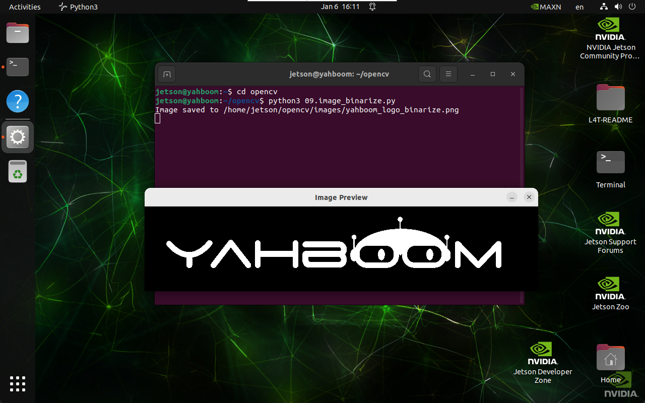 Image Binarization
Result