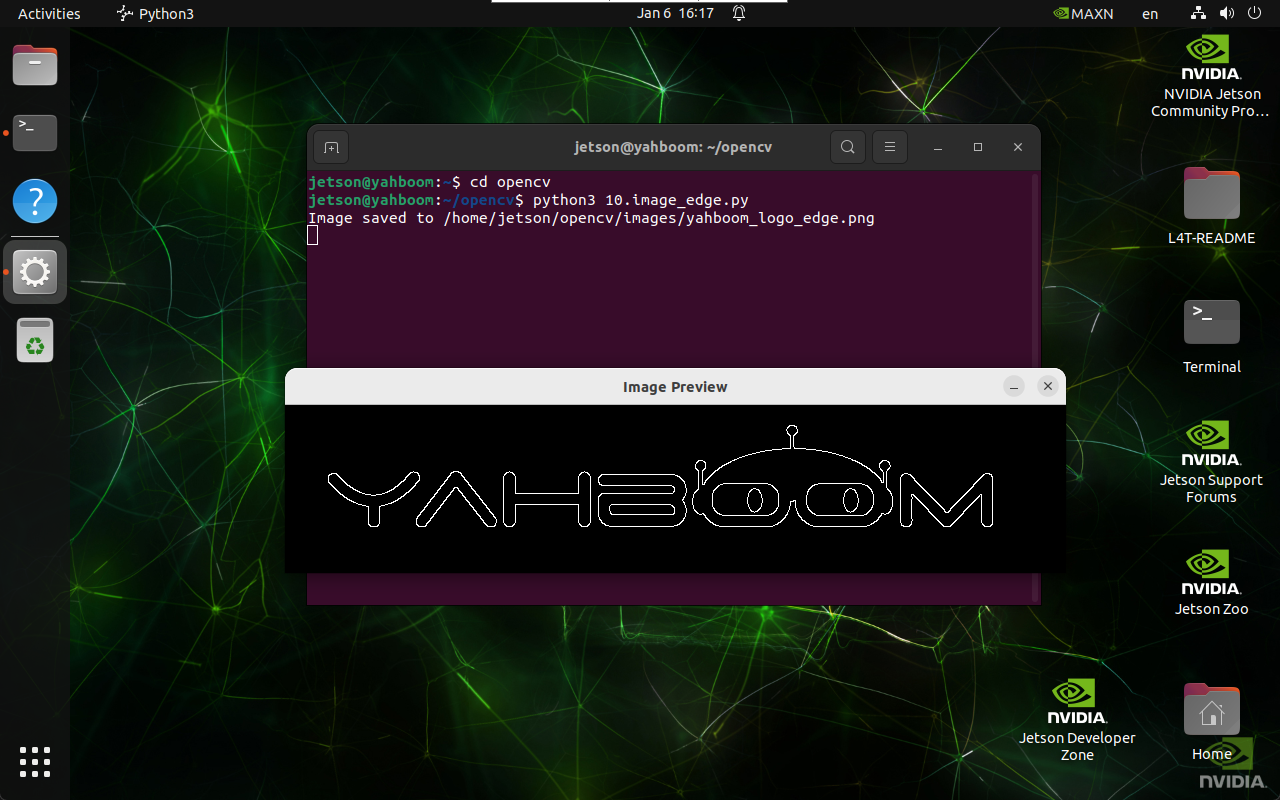Image Edge Detection
Result