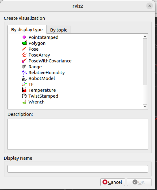 Adding RobotModel Display
