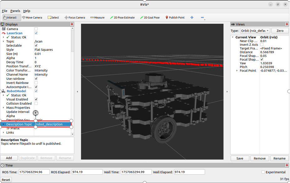 Robot Model Visualization