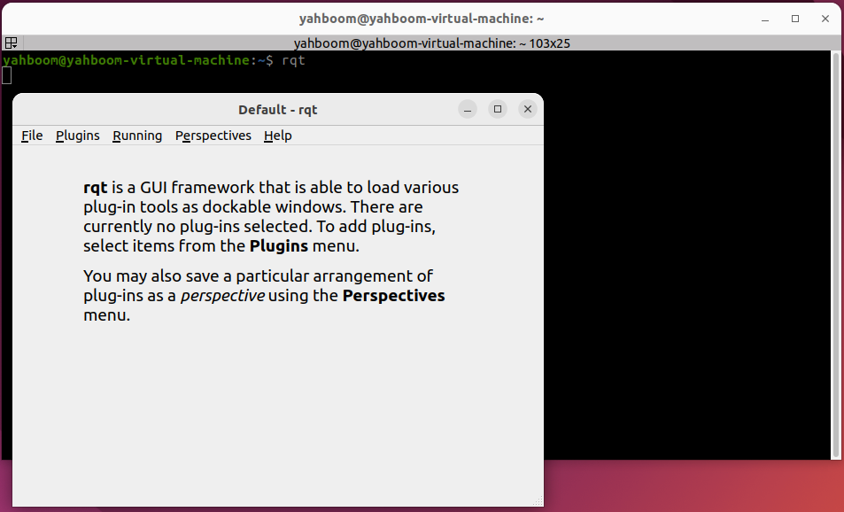 RQt Startup Method 1
