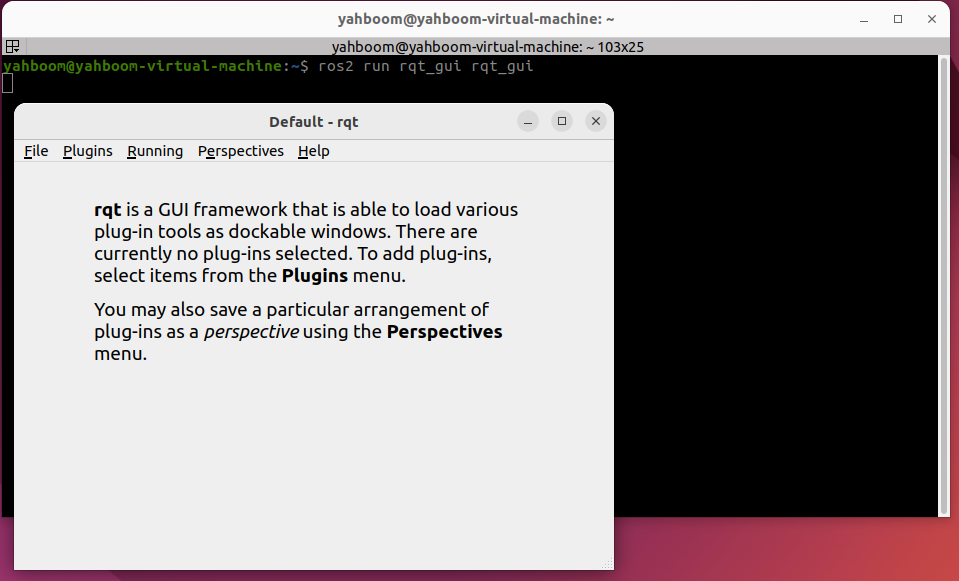 RQt Startup Method 2